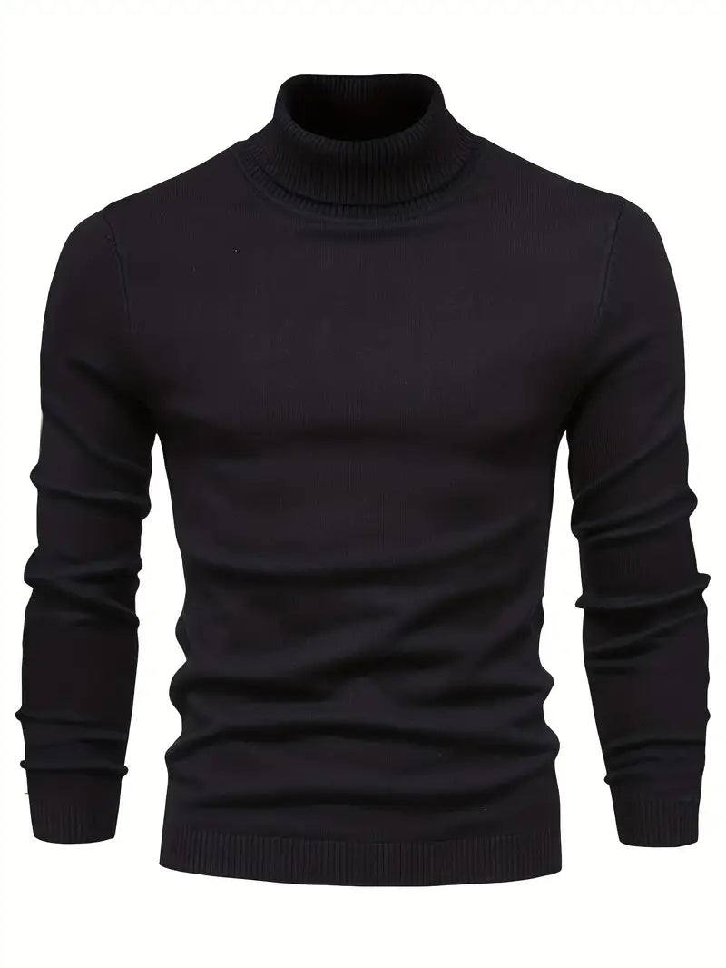 Drune | Klassischer Rollkragenpullover Weich und Stilvoll Wollmischung
