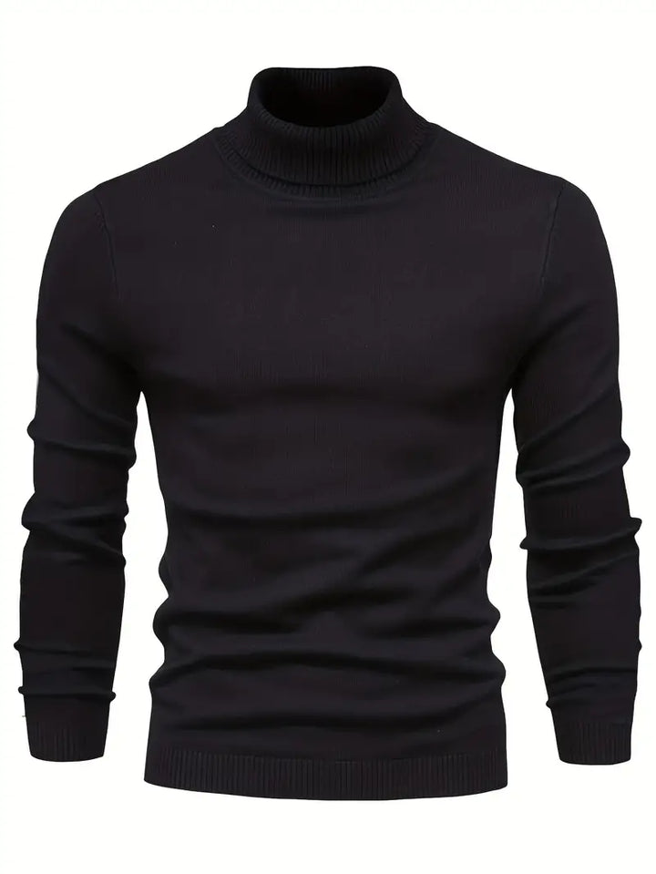 Drune | Klassischer Rollkragenpullover Weich und Stilvoll Wollmischung