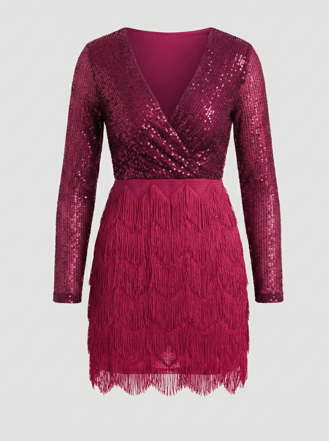 Funkelndes Patchwork Partykleid | Drune