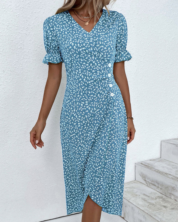Drune | Kleid Mit Blumenmuster