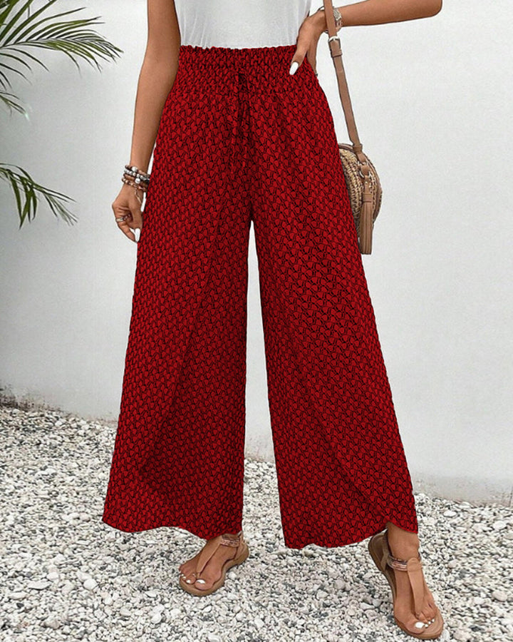 Drune | Damenhose mit geometrischem Druck