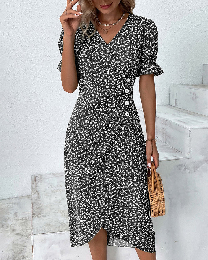 Drune | Kleid Mit Blumenmuster