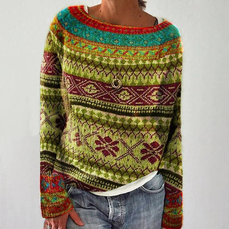Drune | Pullover mit Einzigartigem Druck