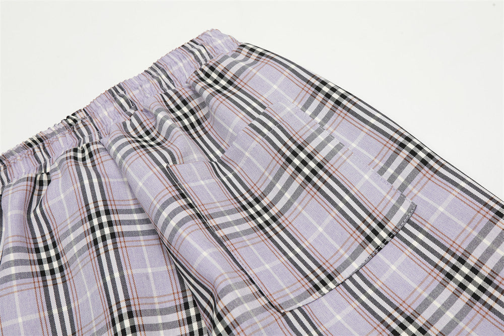 Drune | Herren karierte Hose
