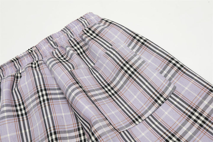 Drune | Herren karierte Hose
