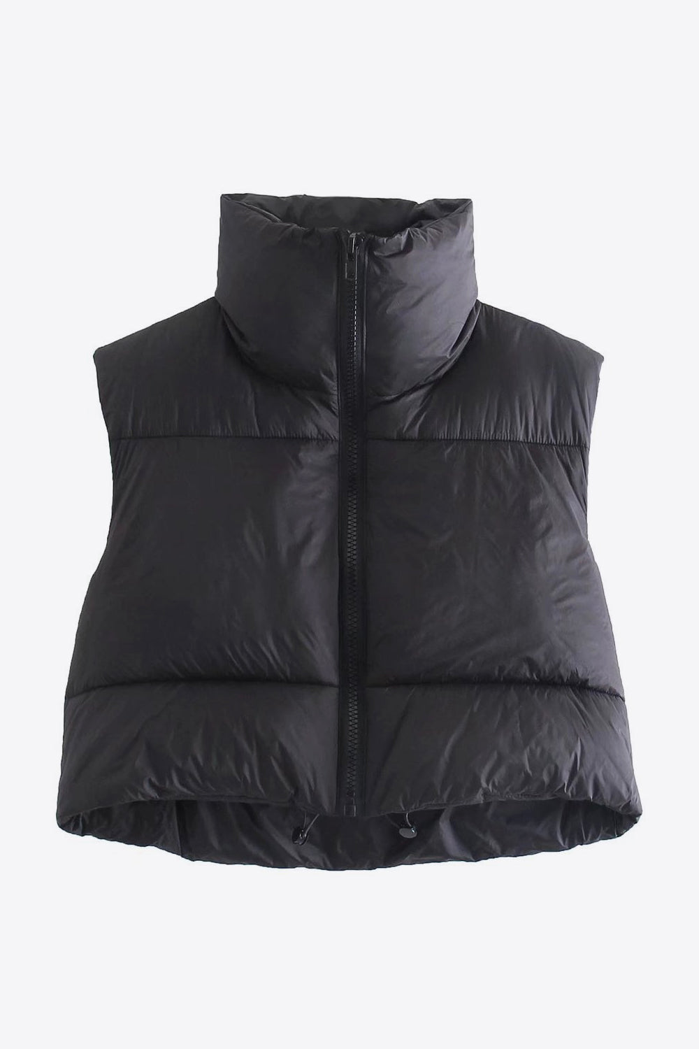 Drune | Zip-Up Drawstring Puffer Weste