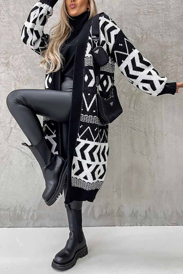 Drune | True Warmth Midi Strick Strickpullover