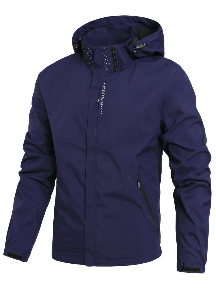 Drune | Herren Stylischer Kapuzenwindbreaker - Bequeme Outdoorbekleidung