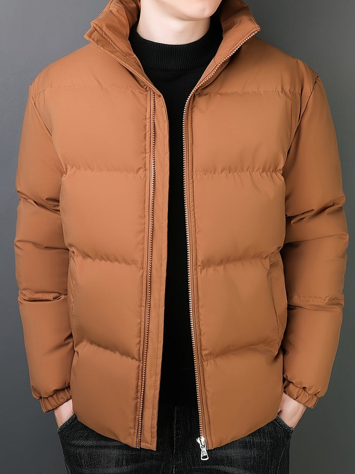 Drune |  Winter Steppjacke mit Reißverschluss - Gefütterte Winddichte Pufferjacke für kalte Tage
