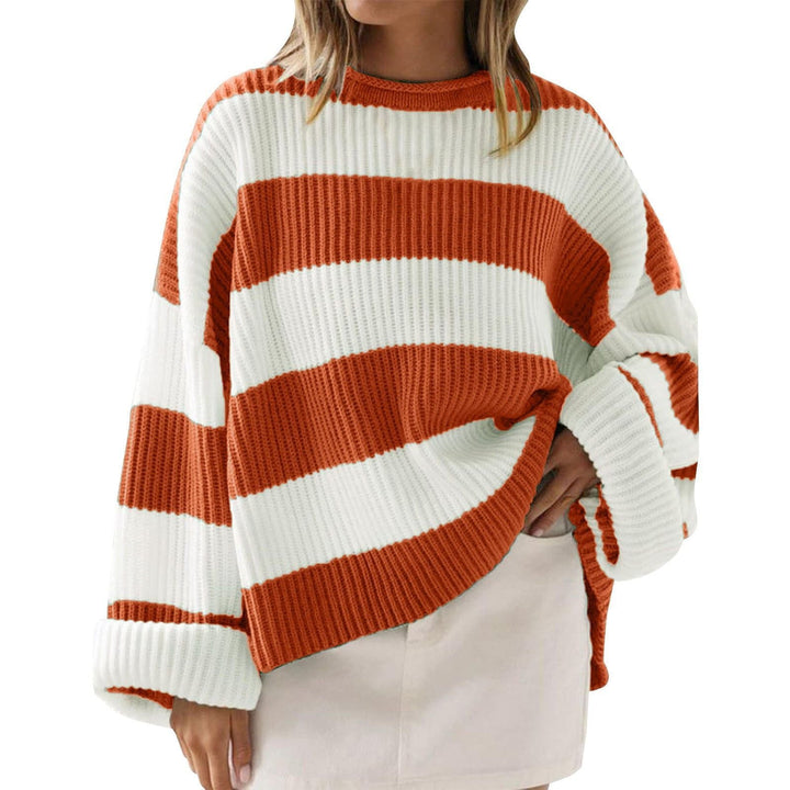 Drune | Lässiger gestreifter Pullover für Damen