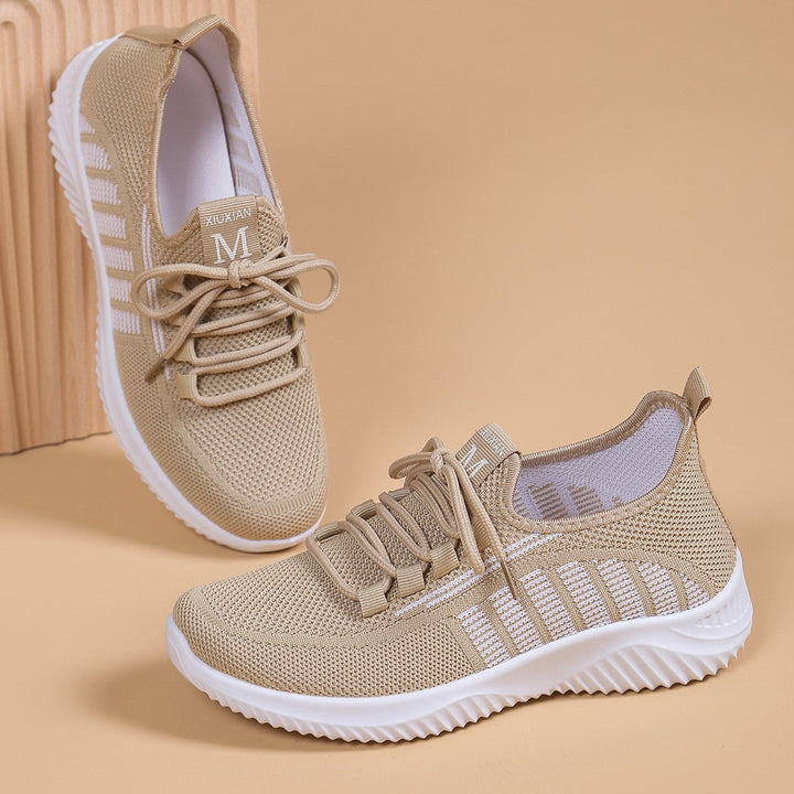 Drune | Damen Rund Zehen Ballerinas Sport Sneakers