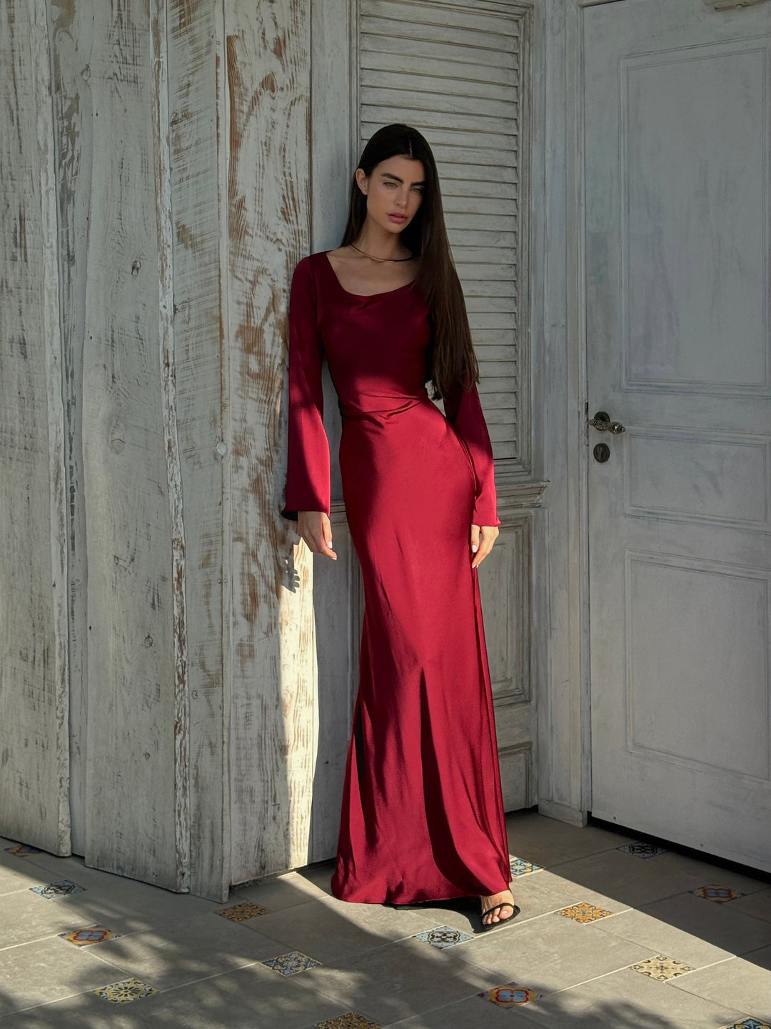 Drune | Leichte Maxikleid mit Romantischem Schnitt