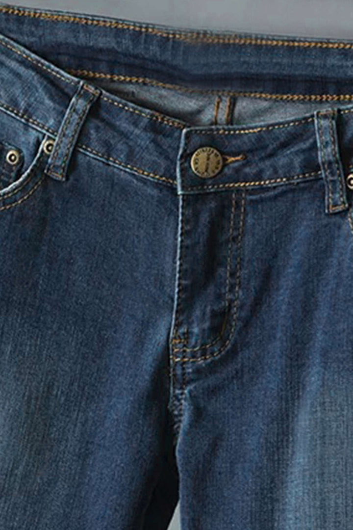 Drune | Damen Glockenförmige Jeans