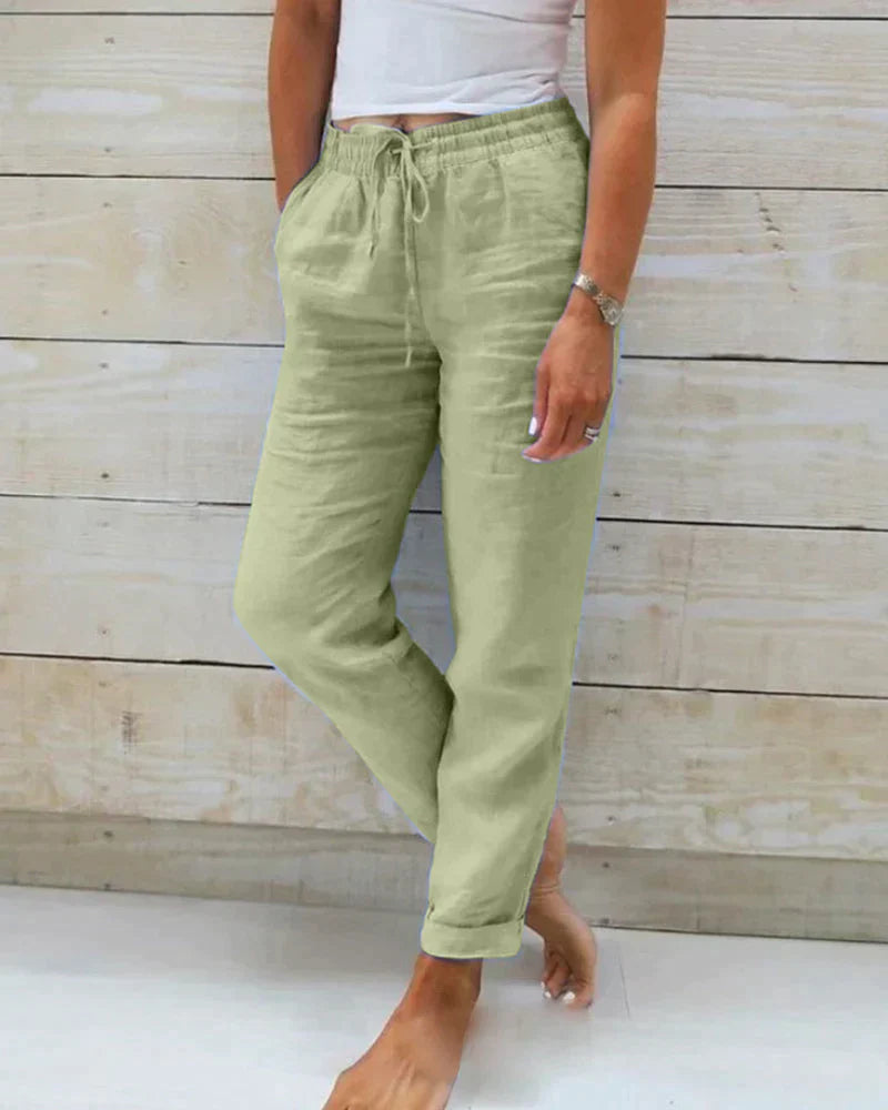 Drune | Elegante Leinenhose für Frauen