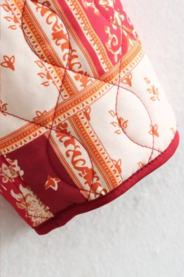 Drune | Gedruckte Baumwolljacke