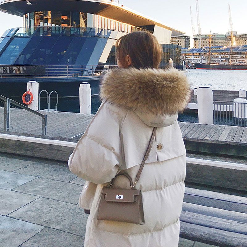 Drune | gepolstertes Jacket mit Pelzkragen für Damen - Diana