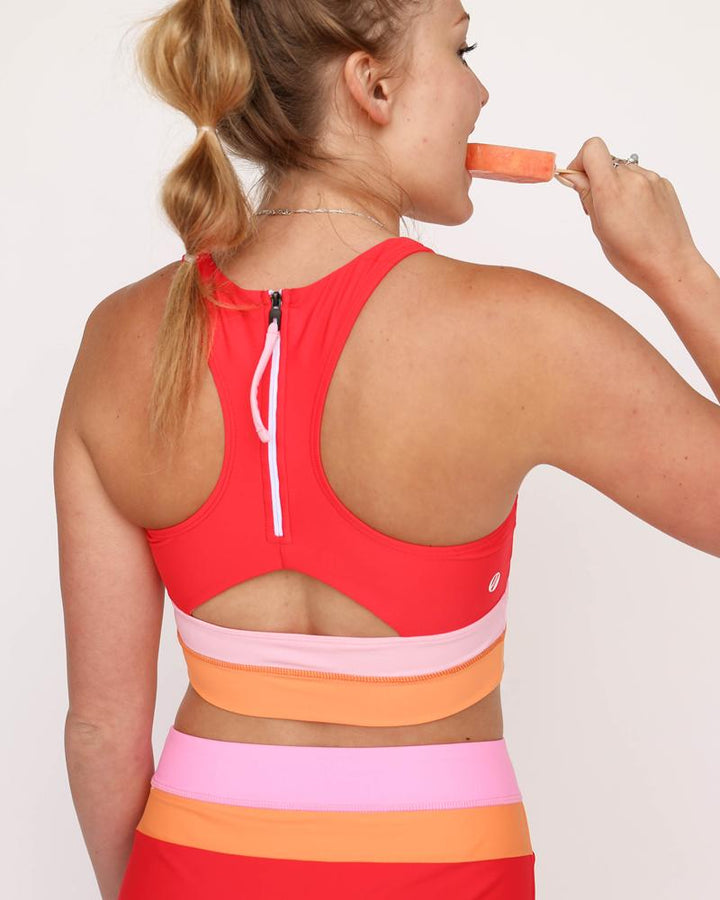 Drune | Madi Texturiertes Farbblock Bikini-Set