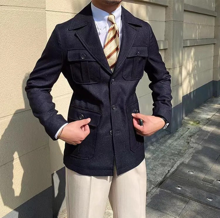 Drune | Winterjacke mit Stehkragen, Haute Couture
