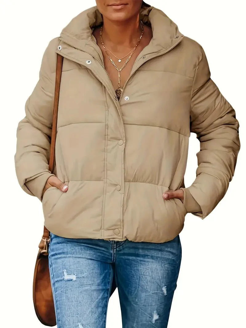 Drune | Puffer Jacke - Warm & Leicht - Wasserabweisendes Polyester - Lässige Oberbekleidung