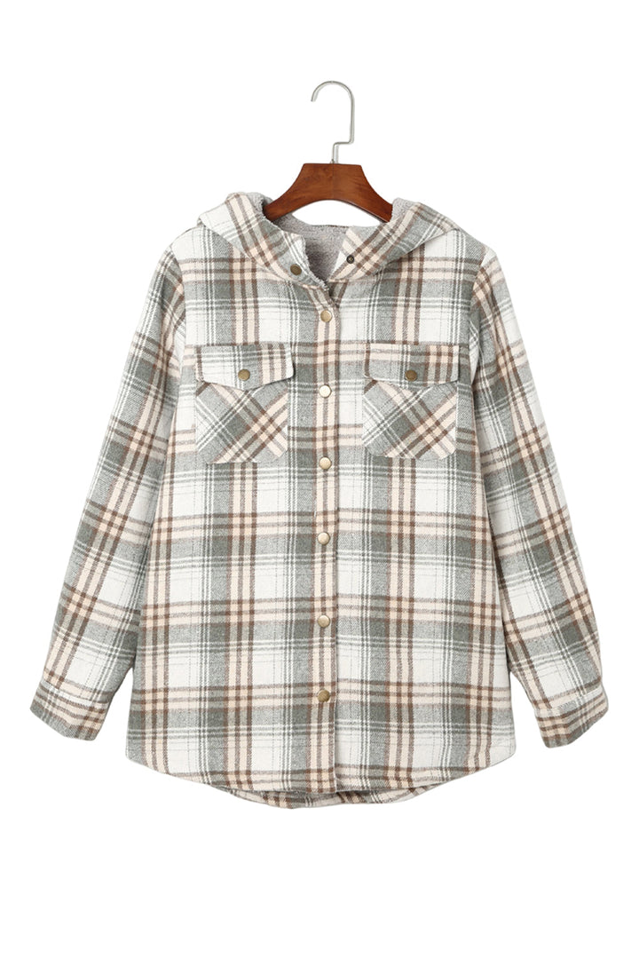 Drune | Gitterjacke mit Plüschfutter Warm und Stilvoll Ideal Für Den Alltag