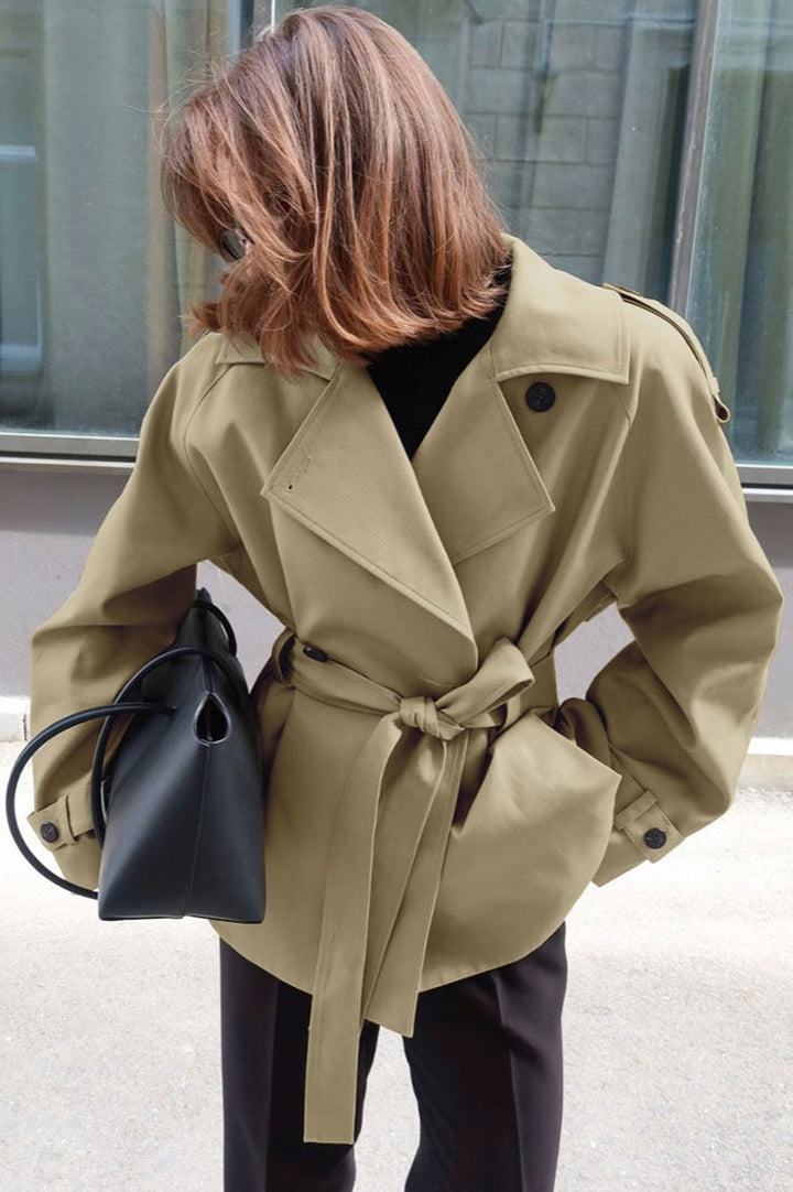Drune | Kragenlose Locke Passform Jacke