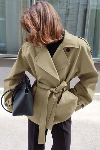 Drune | Kragenlose Locke Passform Jacke