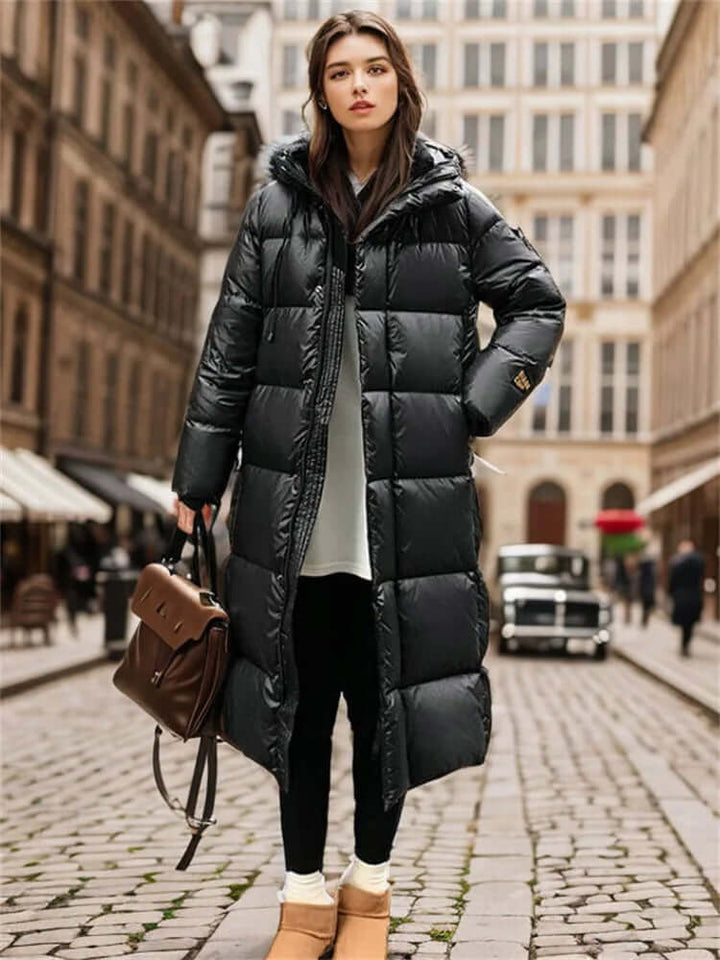 Drune | Damen Lange Gepolsterte Jacke