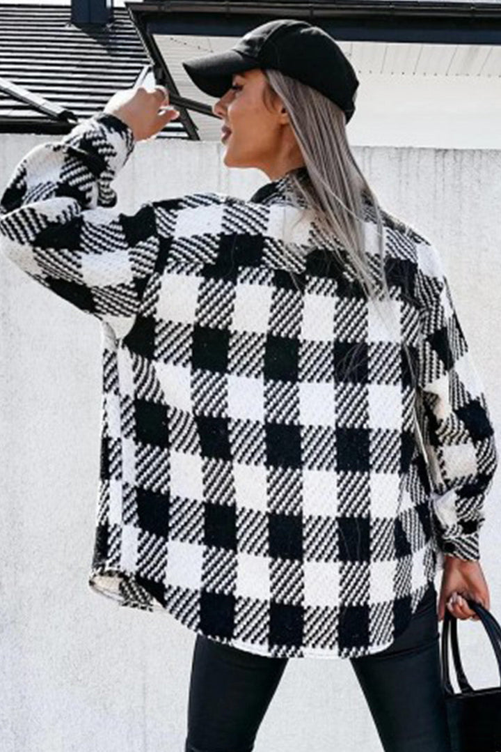 Drune | Karierter Overshirt Im Klassischen Stil Komfortabel und Modern Perfekt Für Layering