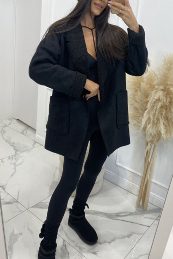 Drune | kurze Sherpa-Damenjacke