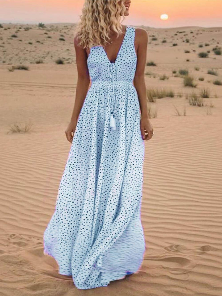 Drune | Ärmelloses Maxikleid für Damen