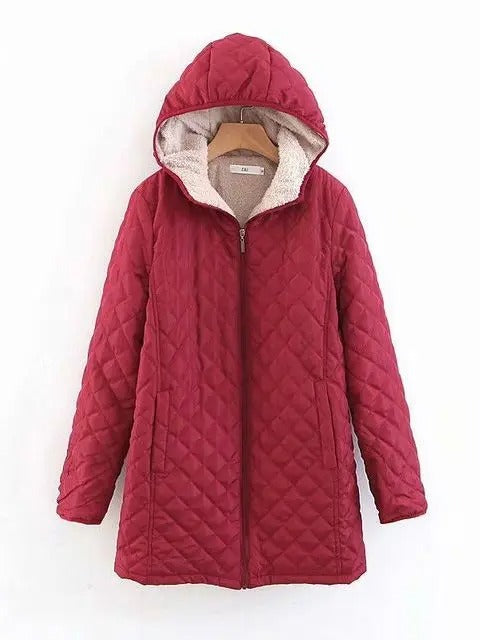 Drune | Warme Steppjacke mit Kapuze