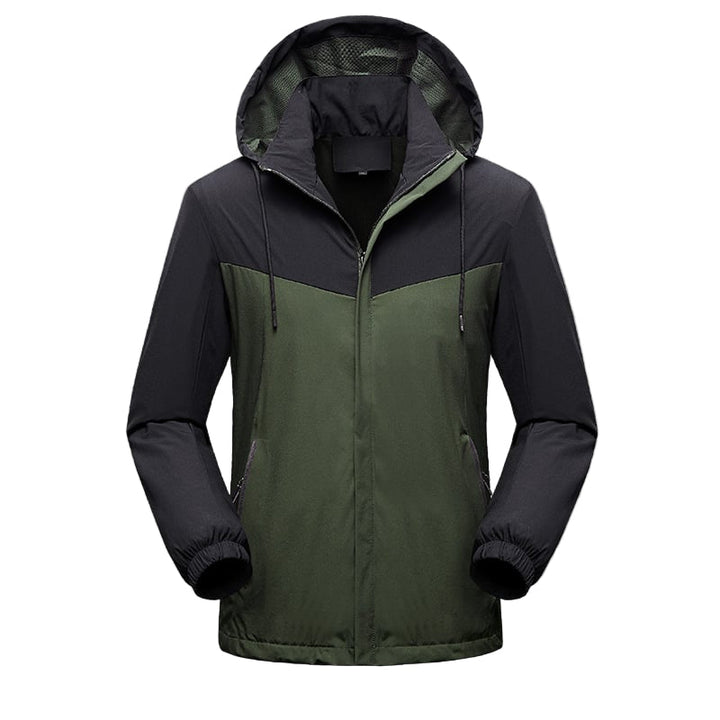 Drune | Wasserdichte Herren Sportjacke mit verstellbarer Kapuze