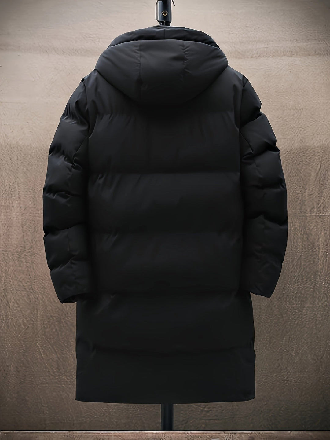 Drune | Dicke Lange Kapuzen Puffer Winterjacke Für Herren - Ideal für Winter