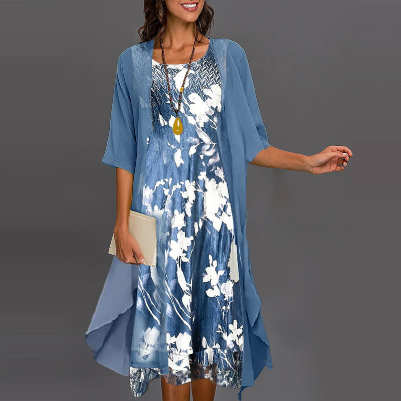 Drune | Chic & Bequem Blusen Und Kleid Ensemble