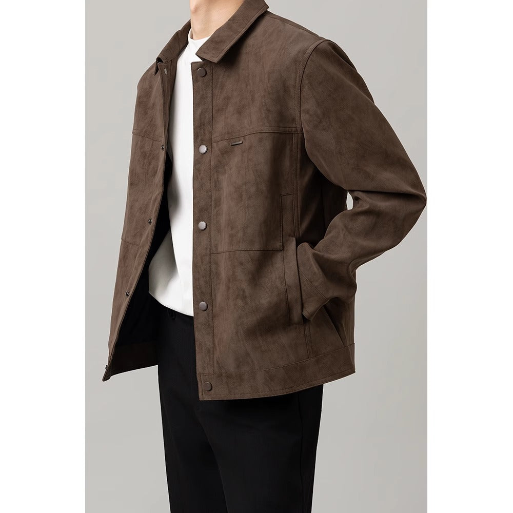 Drune | Herren Button-Down Hemdjacke