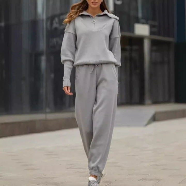 Drune | Zweiteiliges Freizeit-Set mit Reißverschluss-Pullover