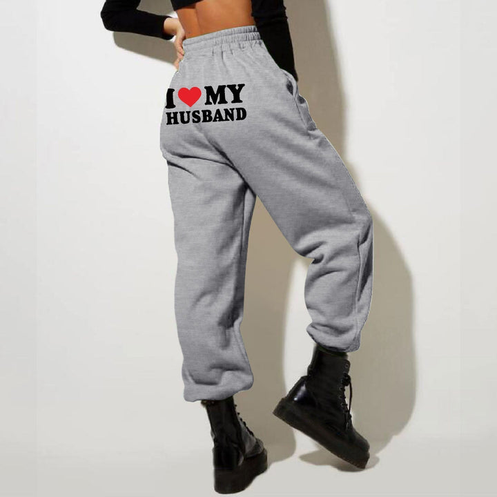 Drune | Liebe Mein Freund Jogginghose - Bequeme und stilvolle Damen-Sweatpants