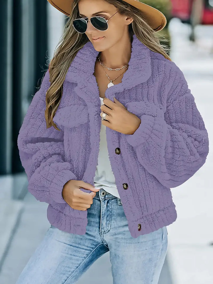 Drune | Einfarbige Lederjacke