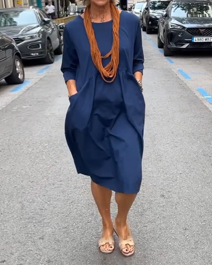 Drune | Nackenkleid mit Taschen