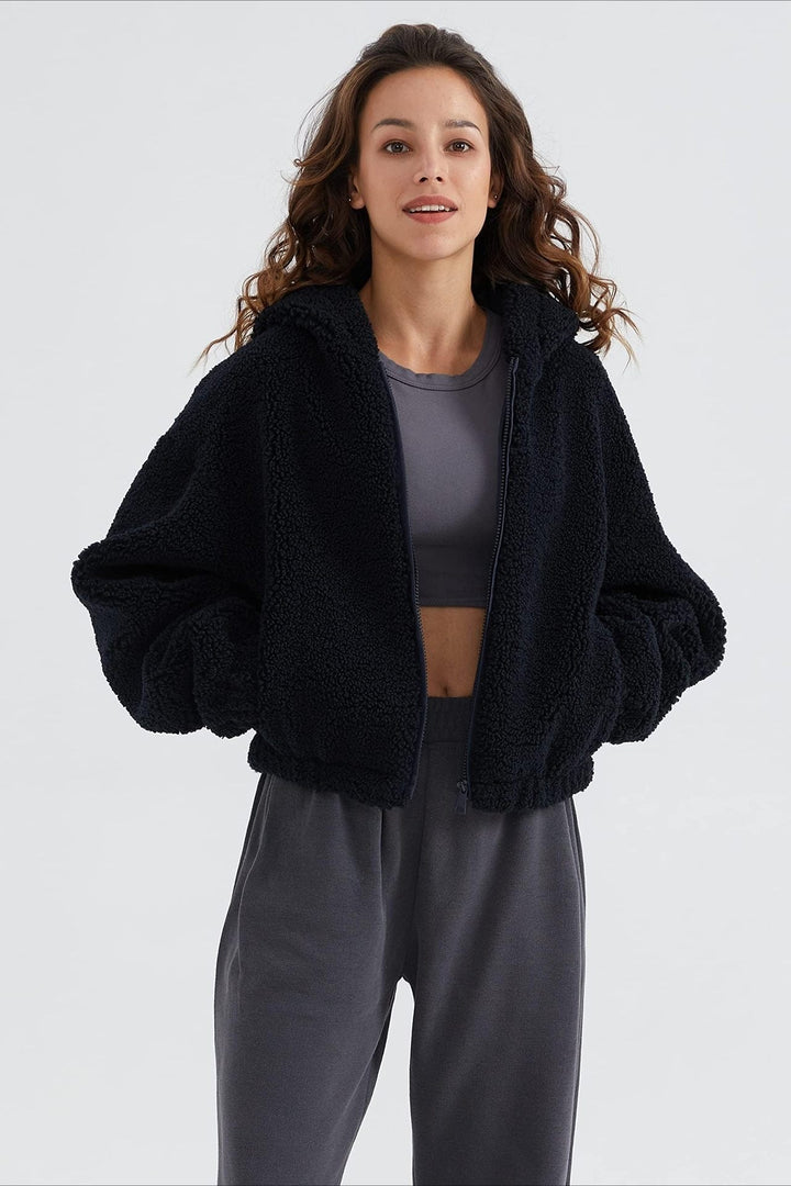 Drune | Kapuze Zip Kurze Jacke