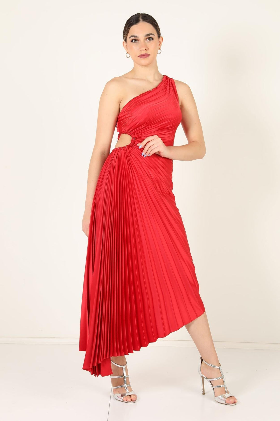 Drune | One Shoulder Maxikleid