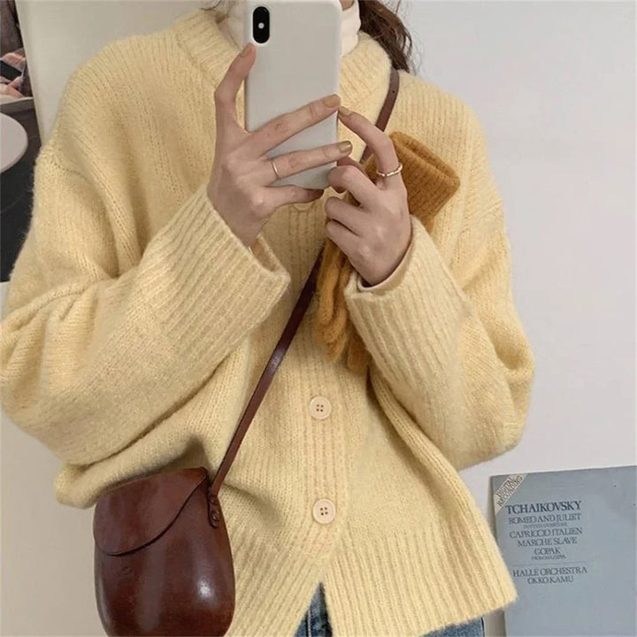Drune | Cozy casual knit cardigan sweater