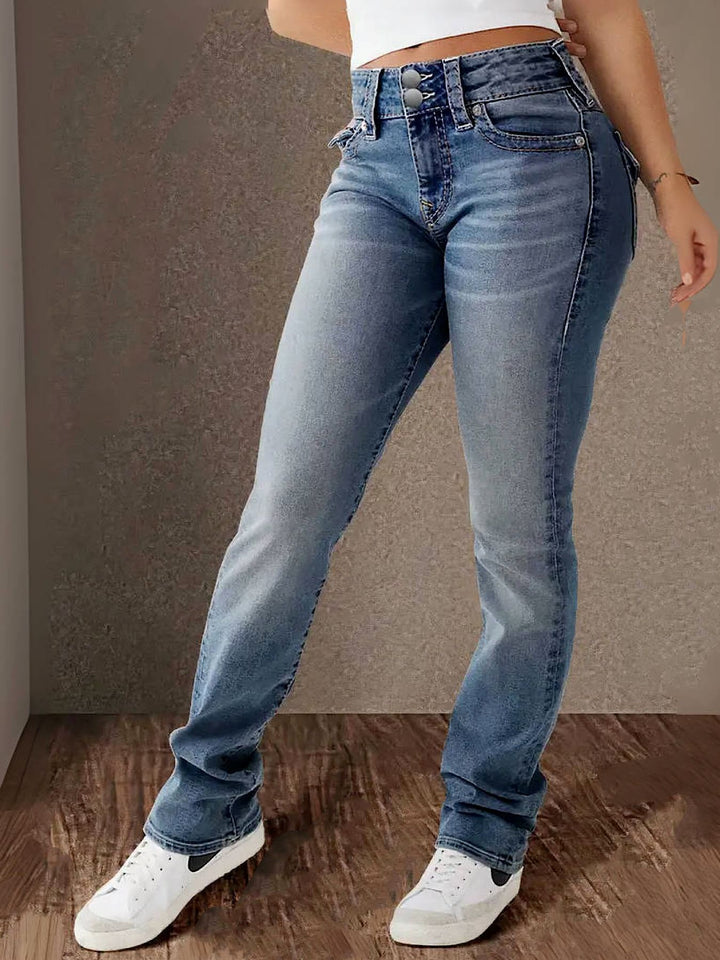 Drune | Stylische ausgestellte Jeans für Frauen