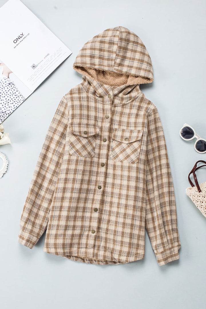 Drune | Gitterjacke mit Plüschfutter Warm und Stilvoll Ideal Für Den Alltag
