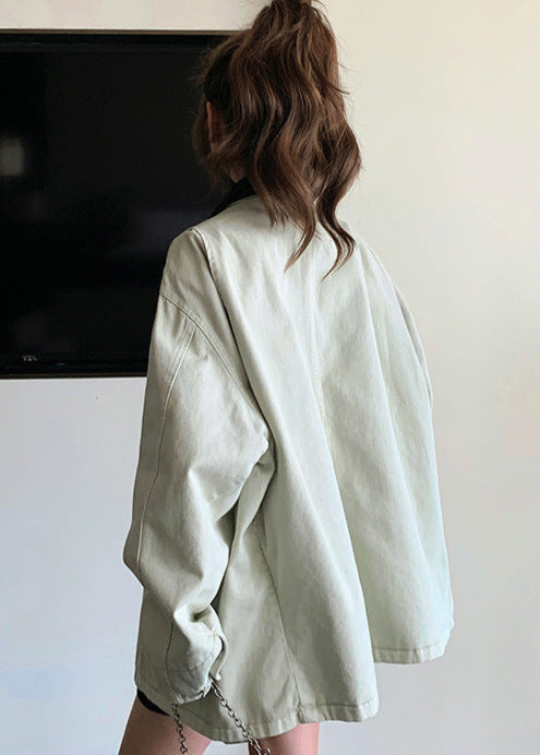 Drune | Ease - Übergröße Button-Up Utility-Jacke