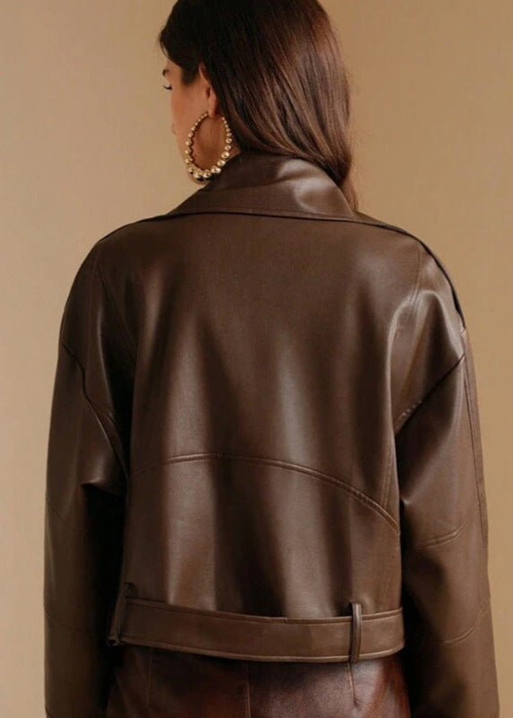 Drune | Kunstleder Motorradjacke – Modern Edge