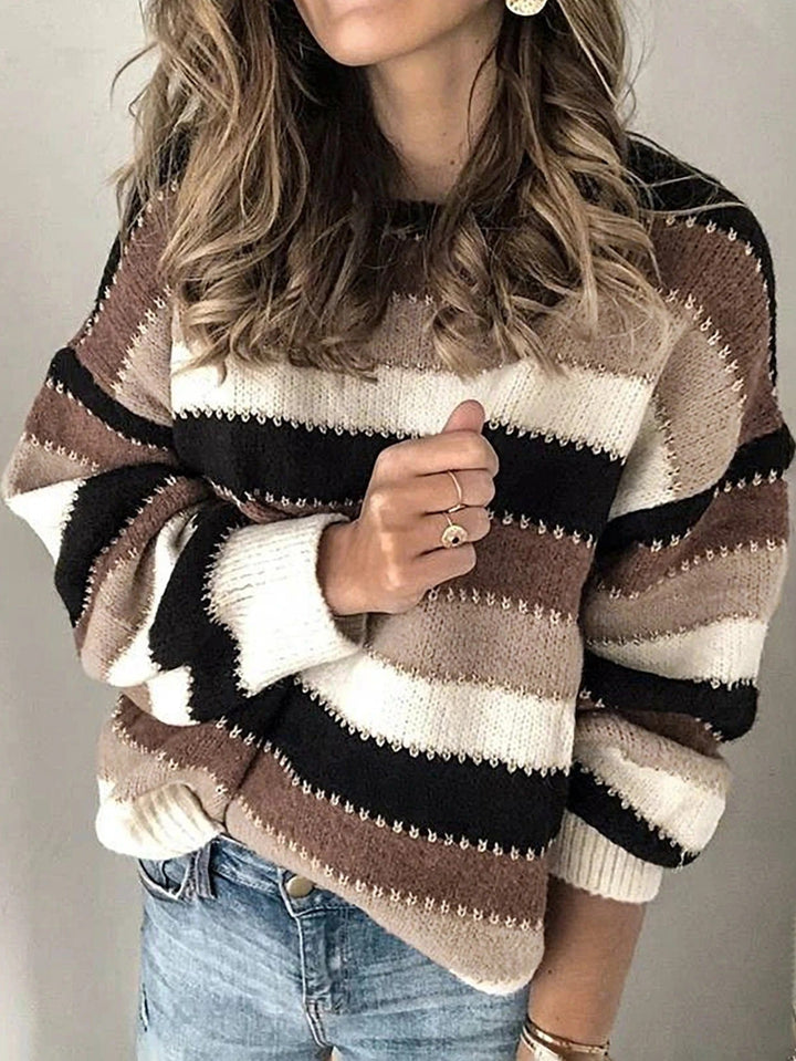 Drune | Striped Knit Sweater