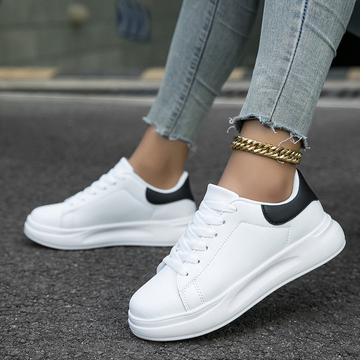 Drune | Damen Weiße Sneakers Casual