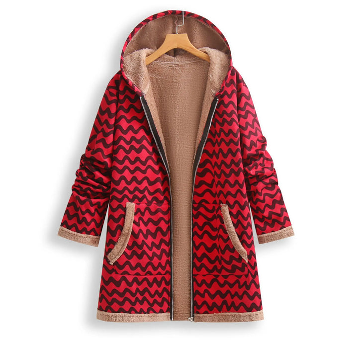Drune | Fleece gefütterte Jacke mit Kapuze