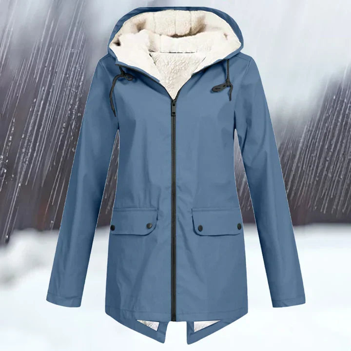 Drune | und wasserdichte Jacke mit Kapuze und Verstärkung